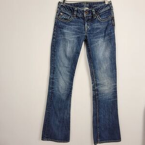 Silver Jean Company Pioneer Bootcut  Jeans Size 27